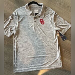 Fanatics Oklahoma Sooners Men's Polo Short Sleeve Shirt Size Medium. NWT